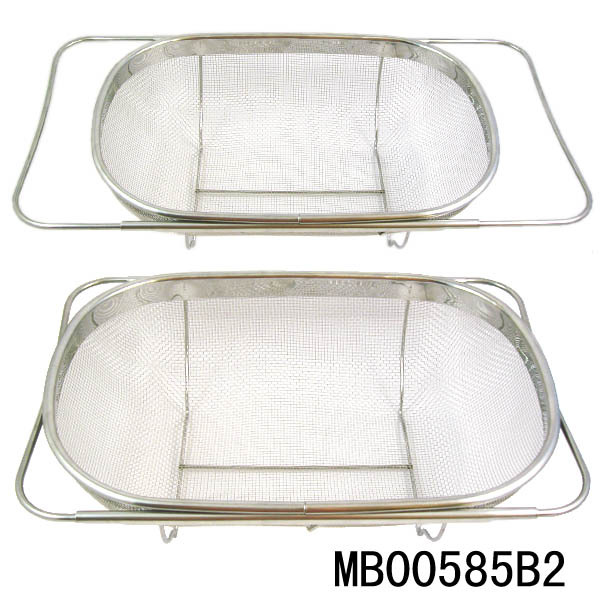 FLEXIBLE SS FRUIT BASKET STRAINER TC style 2