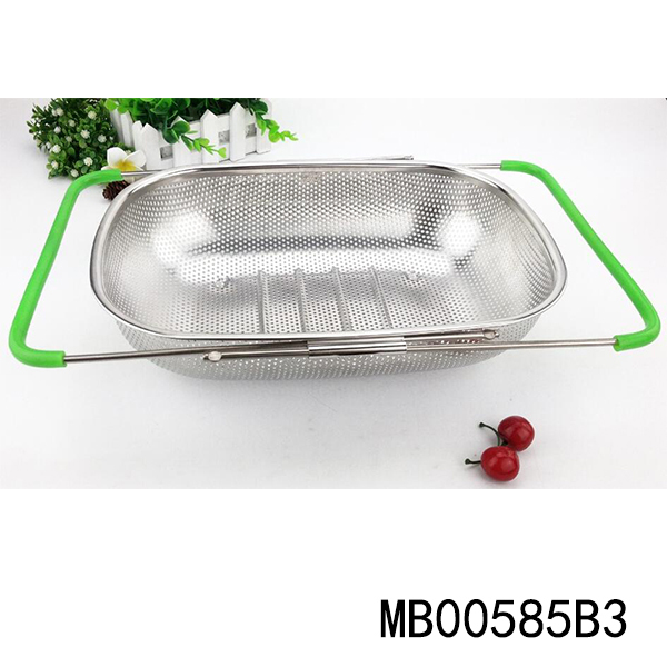 EXTEND SS FRUIT BASKET STRAINER