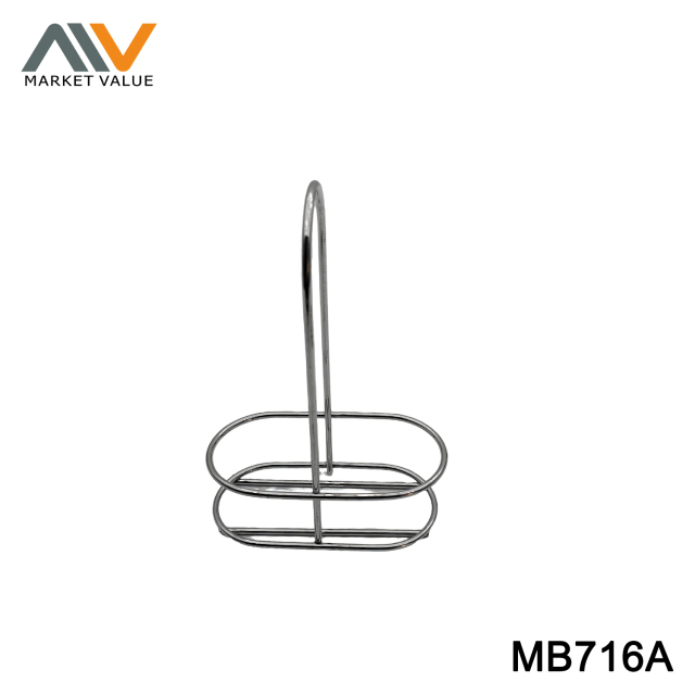 CHROME PLATE WIRE METAL RACK