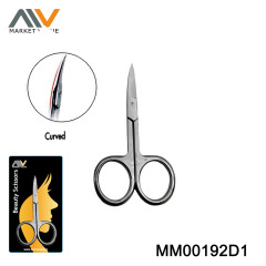 Curved Head Beauty Scissors,Sandwich Card