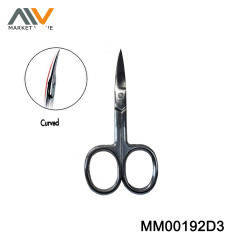 Curved Head Beauty Scissors,Sandwich Card