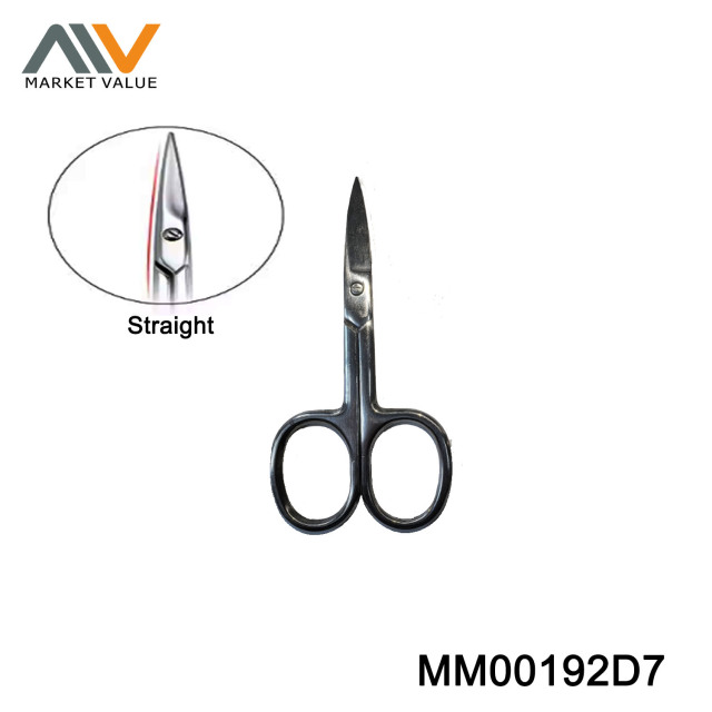 Curved Head Beauty Scissors,Sandwich Card