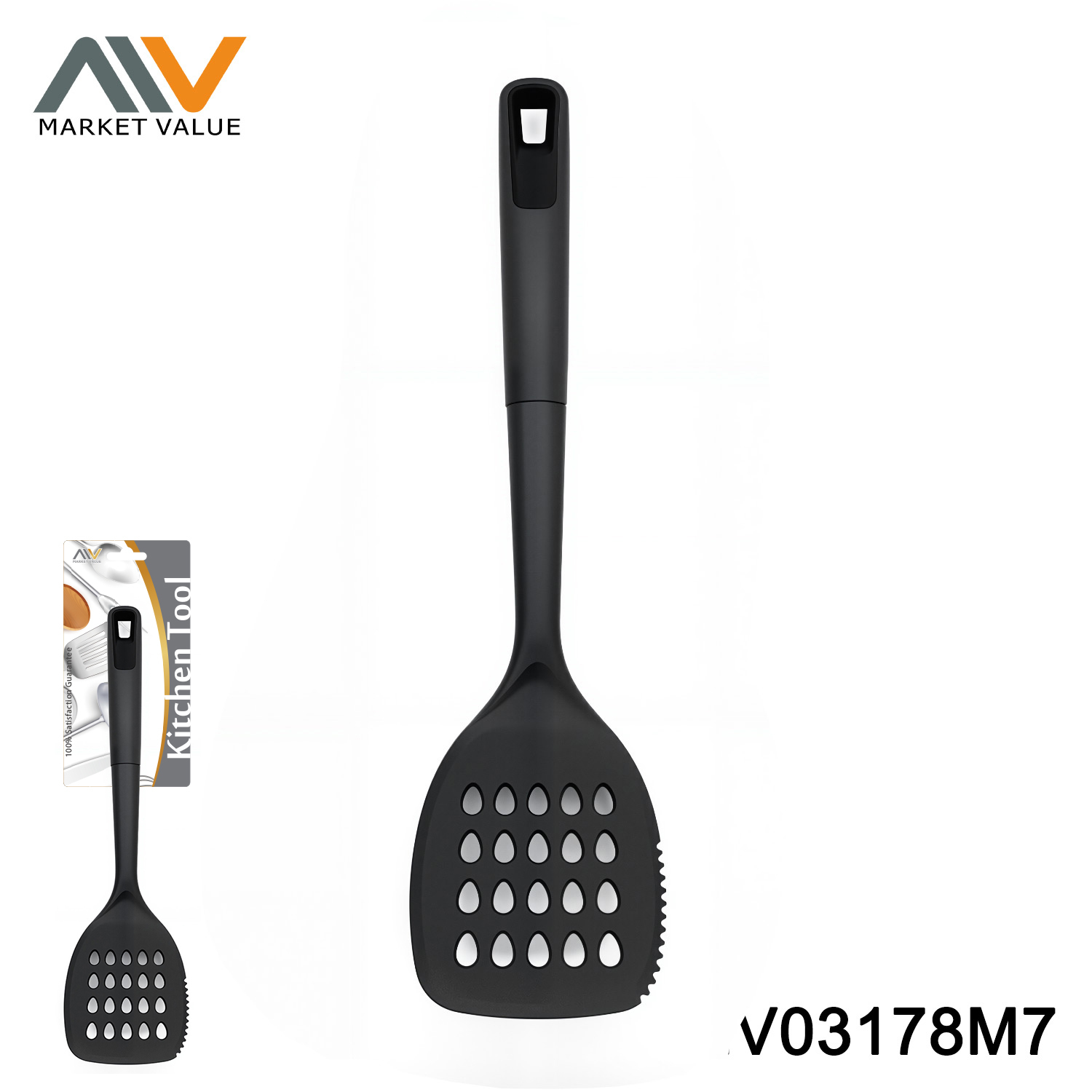 NYLON SLOTTED TURNER with TPR with PP Handle TC