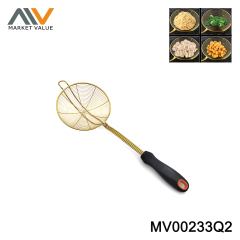 14/16CM S/S STRAINER IN PLASTIC HANDLE