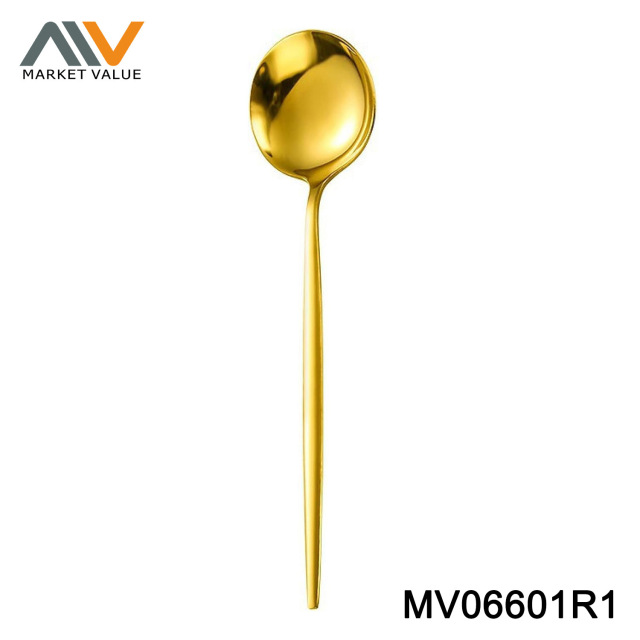 Gold Dinner Spoon Fork Set (4 piece)