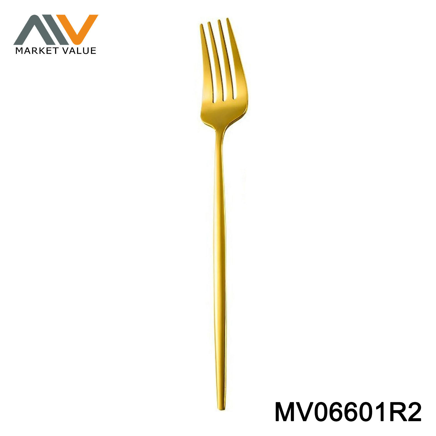 Gold Dinner Spoon Fork Set (4 piece)