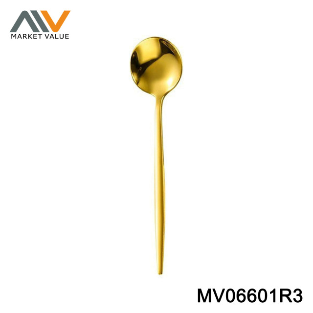 Gold Dinner Spoon Fork Set (4 piece)