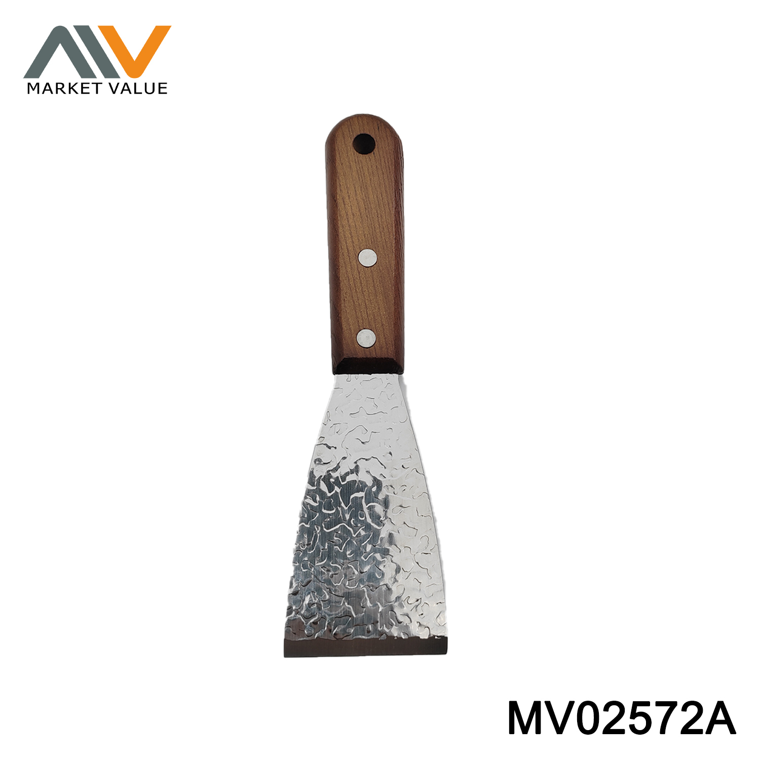 Wood Handle 3CR12 Embossed Small Shovel