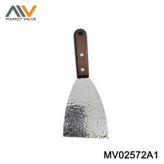 Wood Handle 3CR12 Embossed Small Shovel