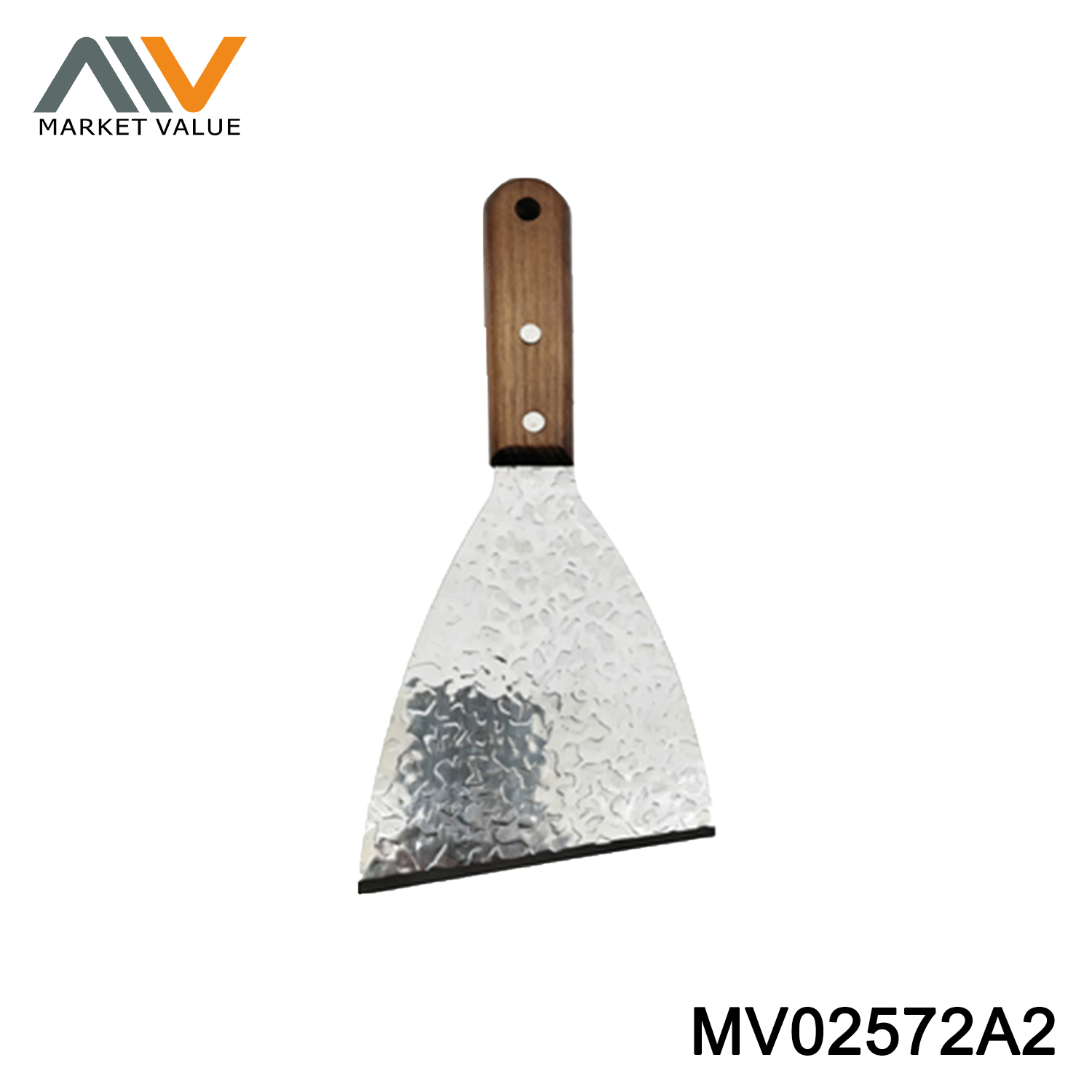 Wood Handle 3CR12 Embossed Small Shovel