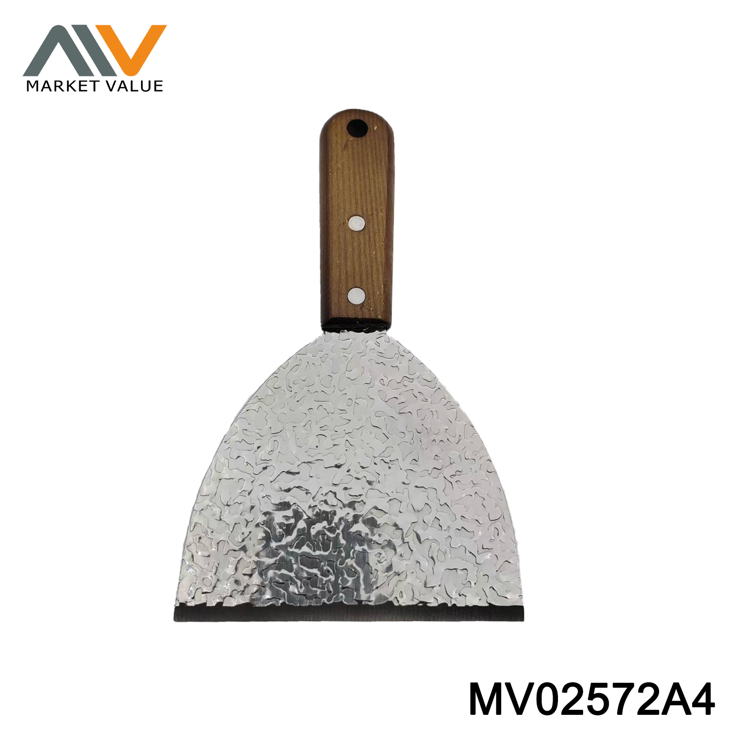Wood Handle 3CR12 Embossed Small Shovel