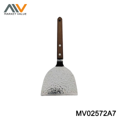 Wood Handle 3CR12 Embossed Small Shovel