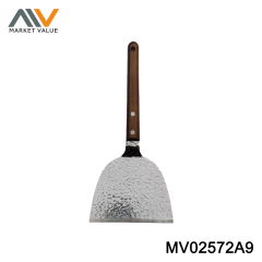 Wood Handle 3CR12 Embossed Small Shovel