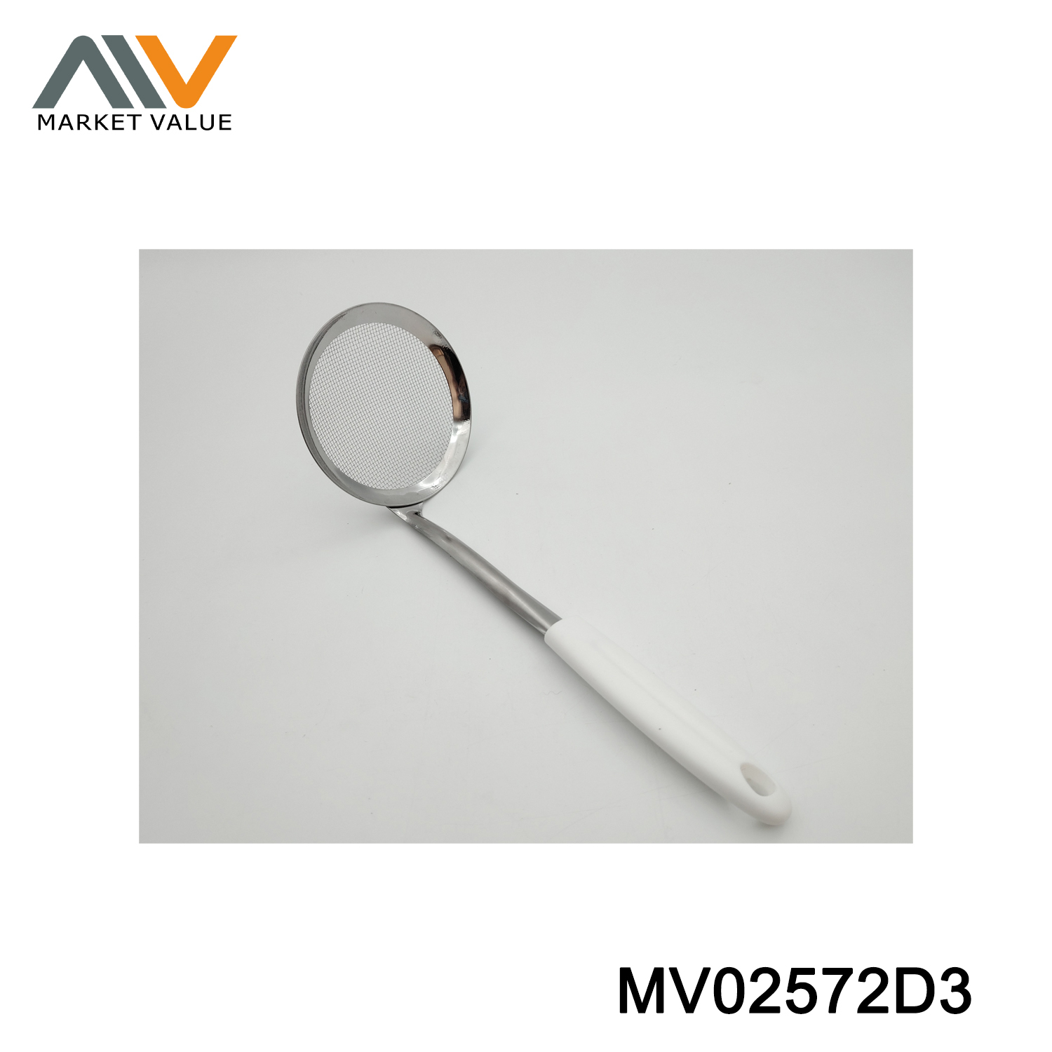 S/S Skimmer with Plastic Handle