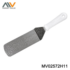 3CR12 Embossed Slanted Small Spatula
