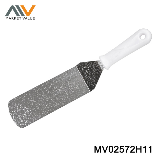 3CR12 Embossed Slanted Small Spatula