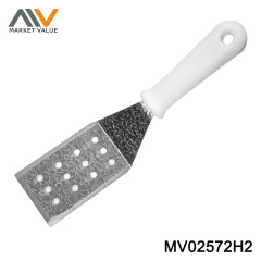 3CR12 Embossed Slanted Small Spatula