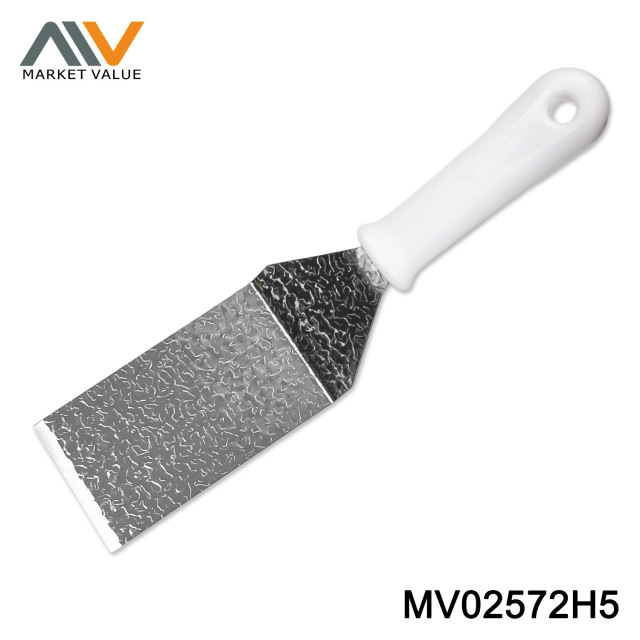 3CR12 Embossed Slanted Small Spatula