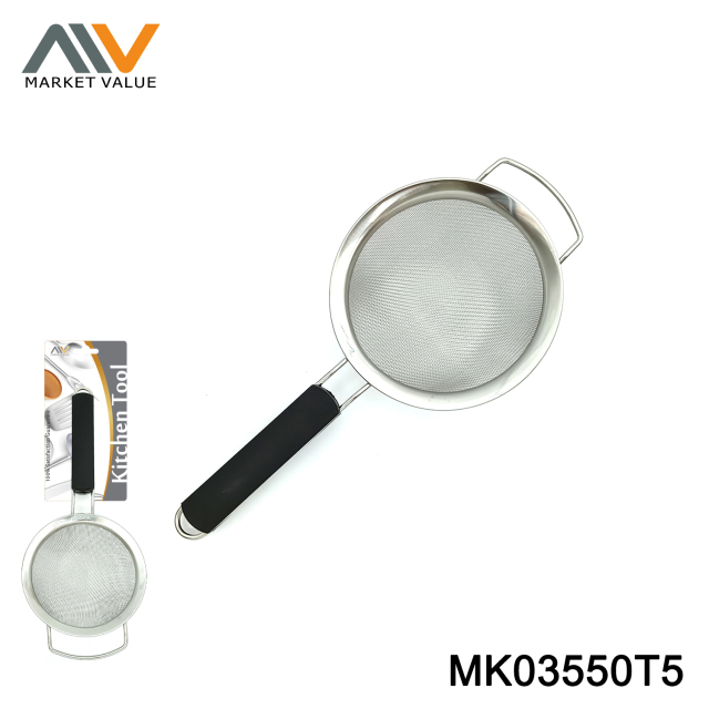 10/12/14/16/18/20 CM SS Strainer with PP Handle TC