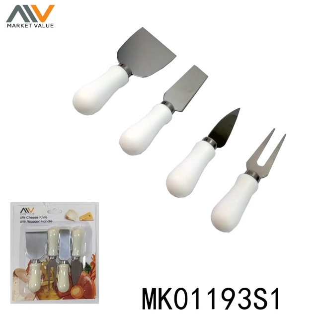 4PCS CHEESE SET with PLASTIC Handle in CB