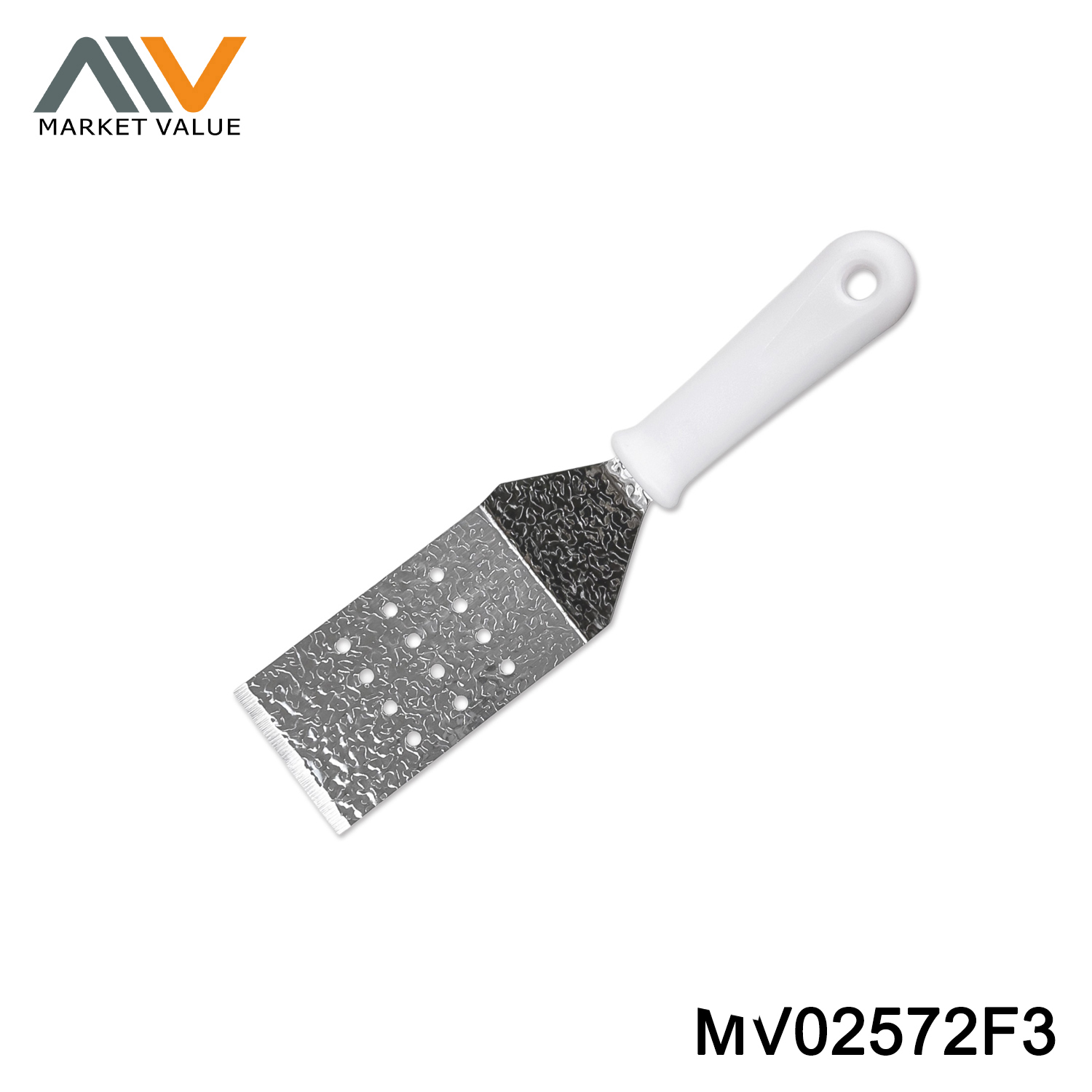 PP Handle 3CR12 Embossed Slanted-Edge Large Shovel