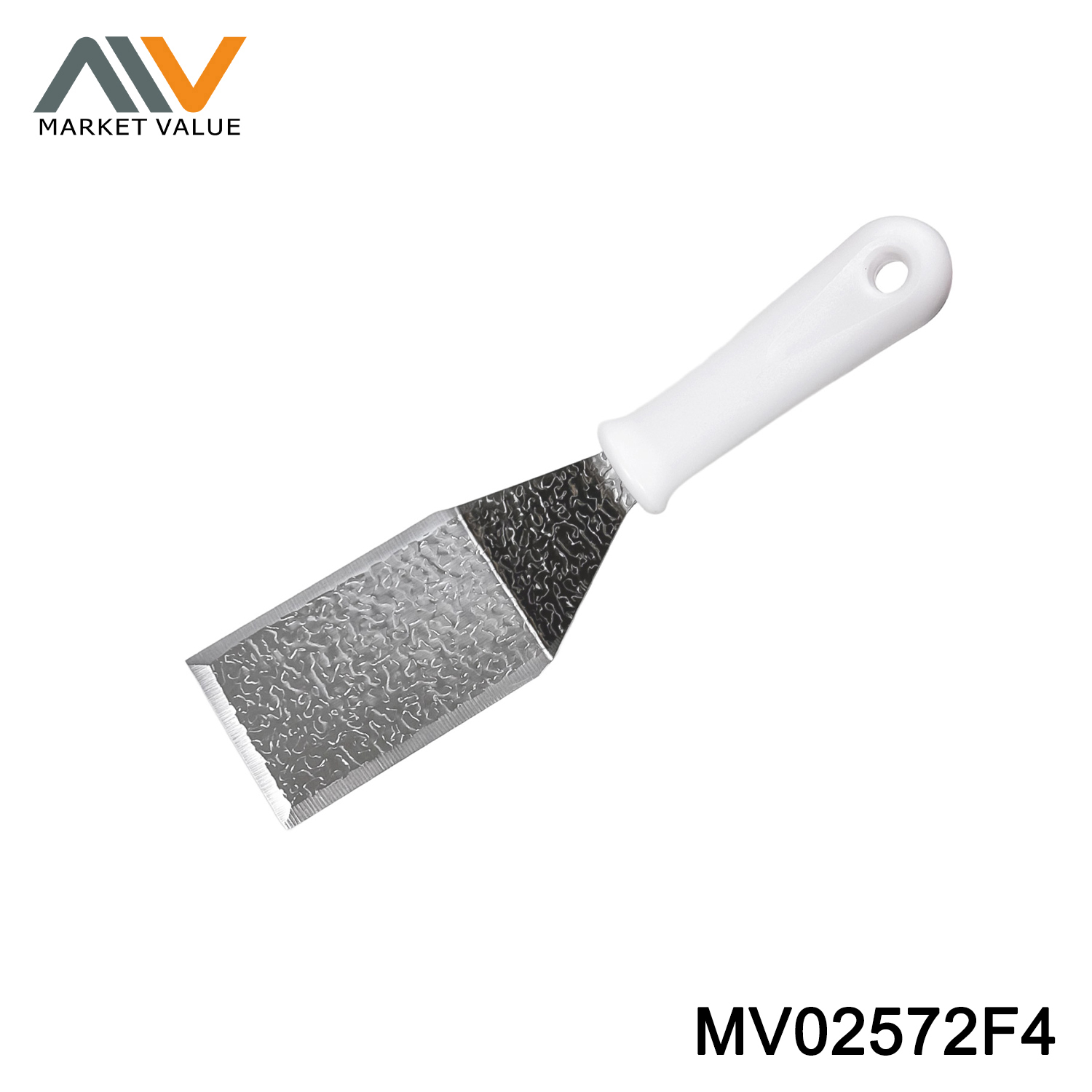 PP Handle 3CR12 Embossed Slanted-Edge Large Shovel