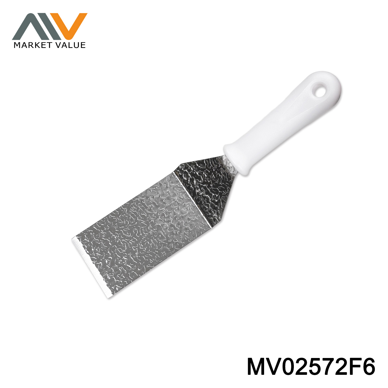 PP Handle 3CR12 Embossed Slanted-Edge Large Shovel