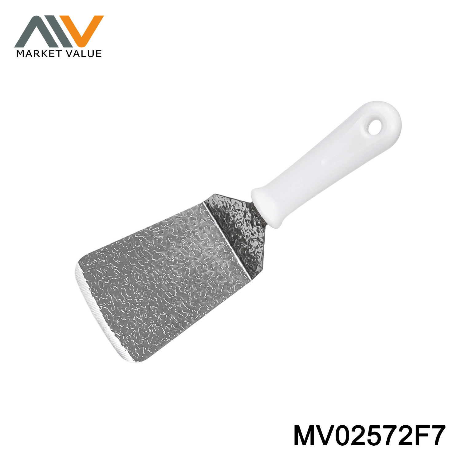PP Handle 3CR12 Embossed Slanted-Edge Large Shovel