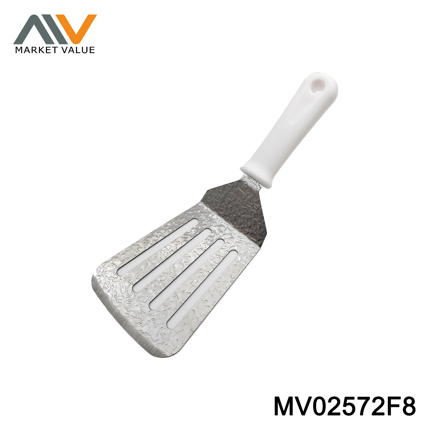 PP Handle 3CR12 Embossed Slanted-Edge Large Shovel
