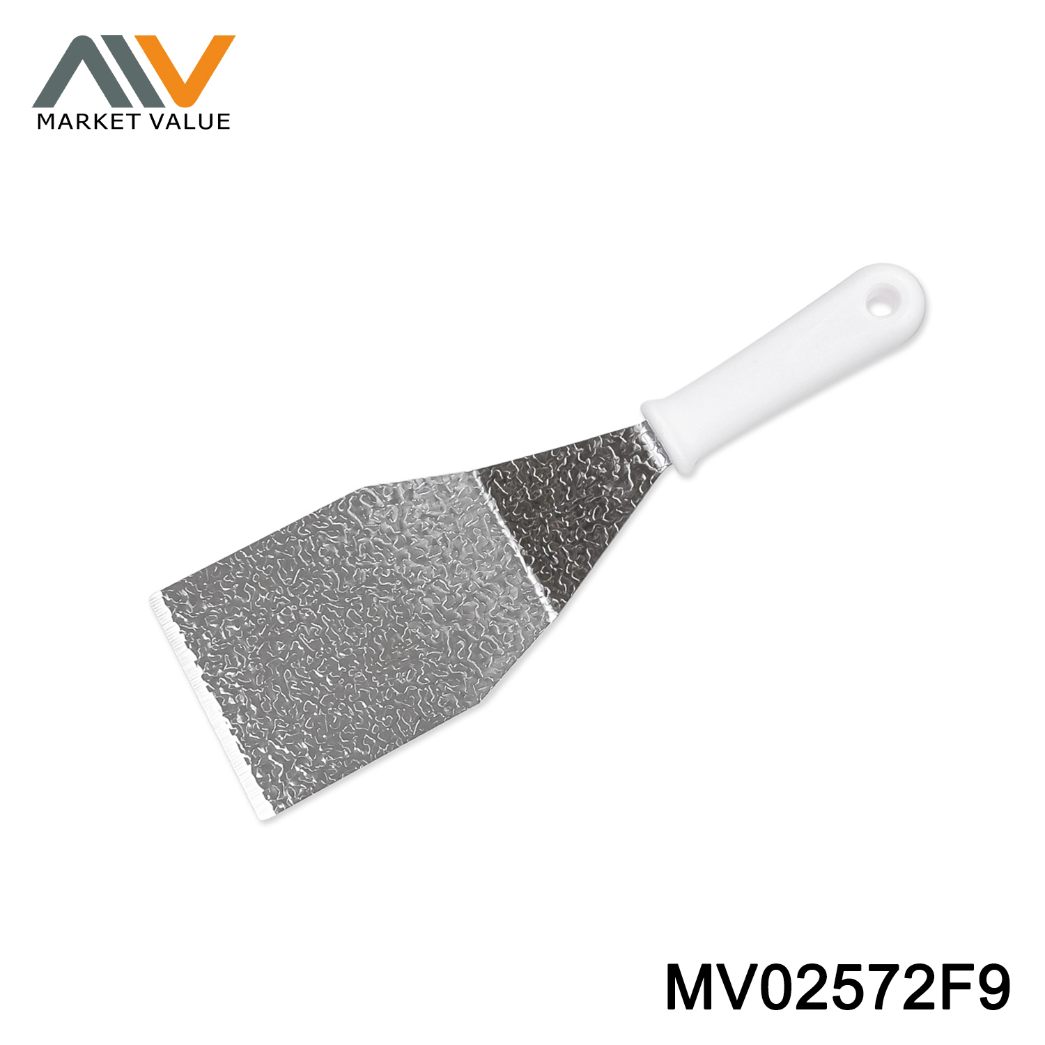 PP Handle 3CR12 Embossed Slanted-Edge Large Shovel