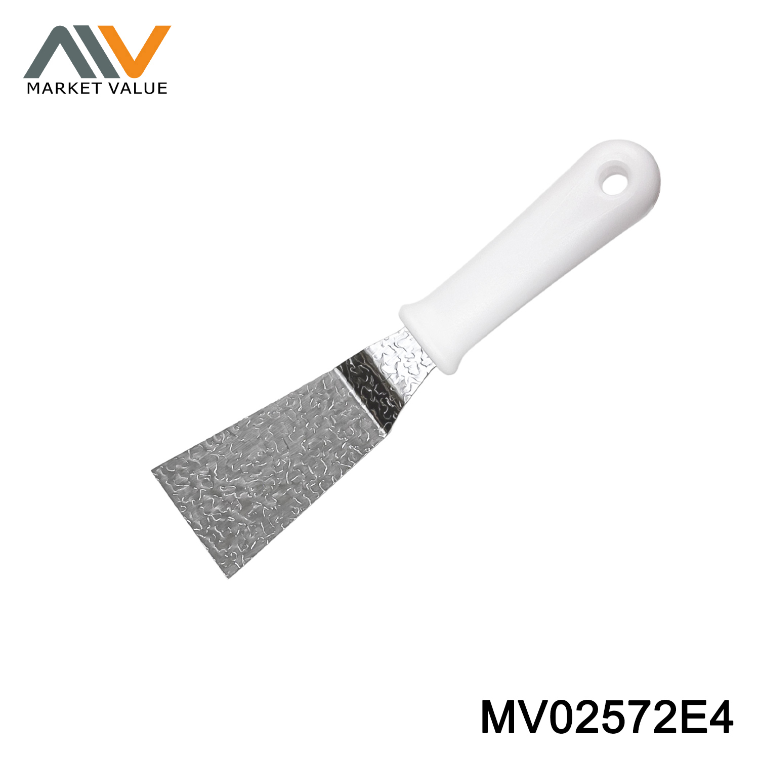 Wood Handle 3CR12 Embossed Flat-Edge Shovel