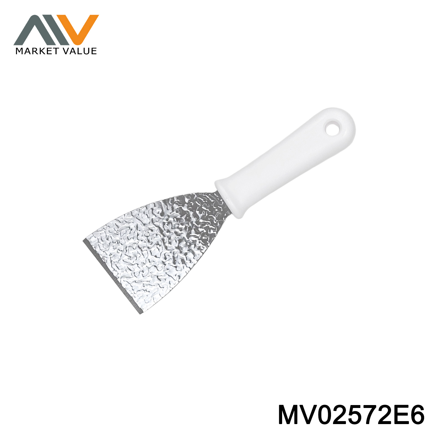 Wood Handle 3CR12 Embossed Flat-Edge Shovel