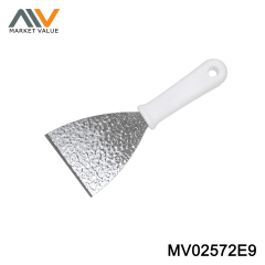 Wood Handle 3CR12 Embossed Flat-Edge Shovel