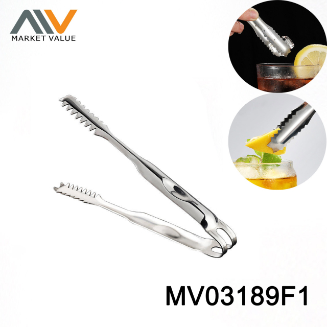 6 inch S/S Ice Tong,TC