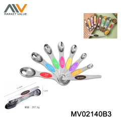 Set Of 8PC Measure Spoon,Sandwich Card