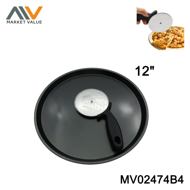 9" 10" 12" 14" carbon steel pizza pan