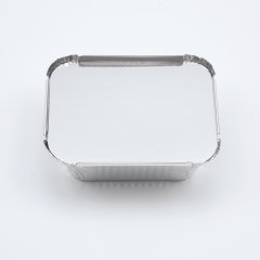 6PK Aluminum BBQ Pan Square in Polbag