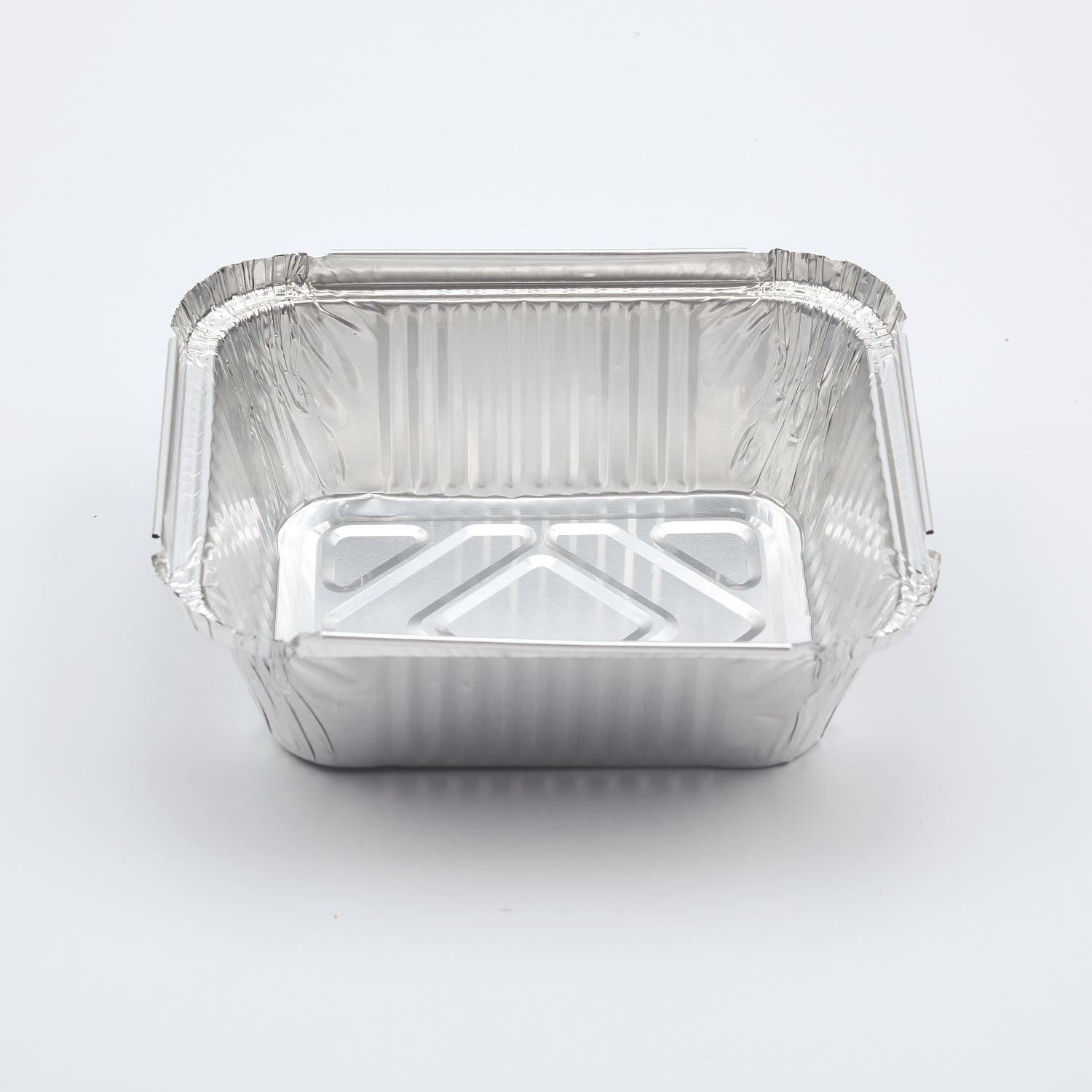 6PK Aluminum BBQ Pan Square in Polbag