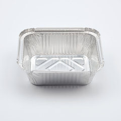 6PK Aluminum BBQ Pan Square in Polbag
