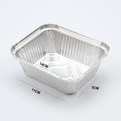 6PK Aluminum BBQ Pan Square in Polbag
