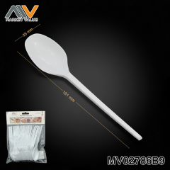 24/36/48/60 PCS 6.5"/7' Lightweight Plastic Spoon/Fork/Knife