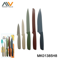 5PK SS Knife set DB