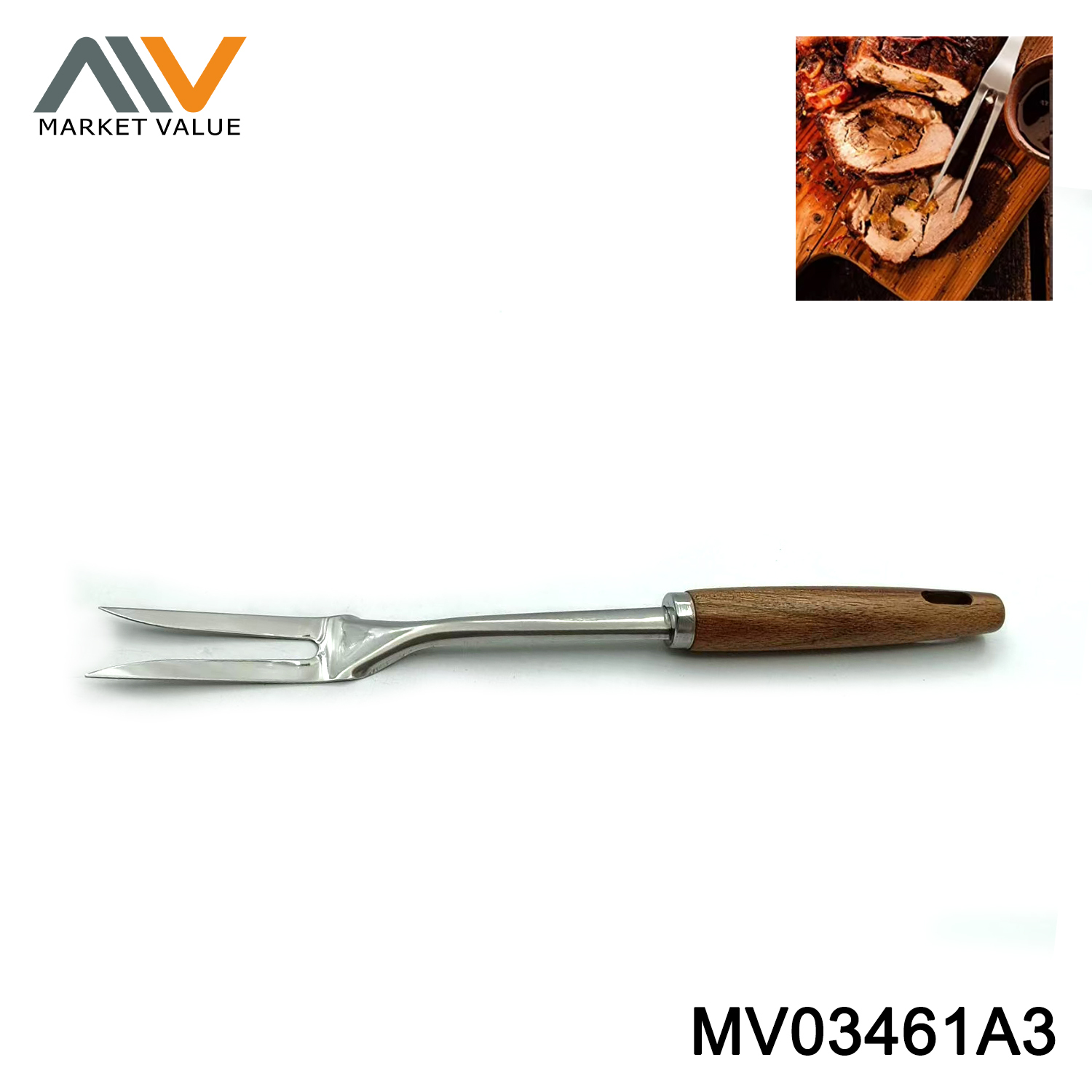 S/S MEAT FORK