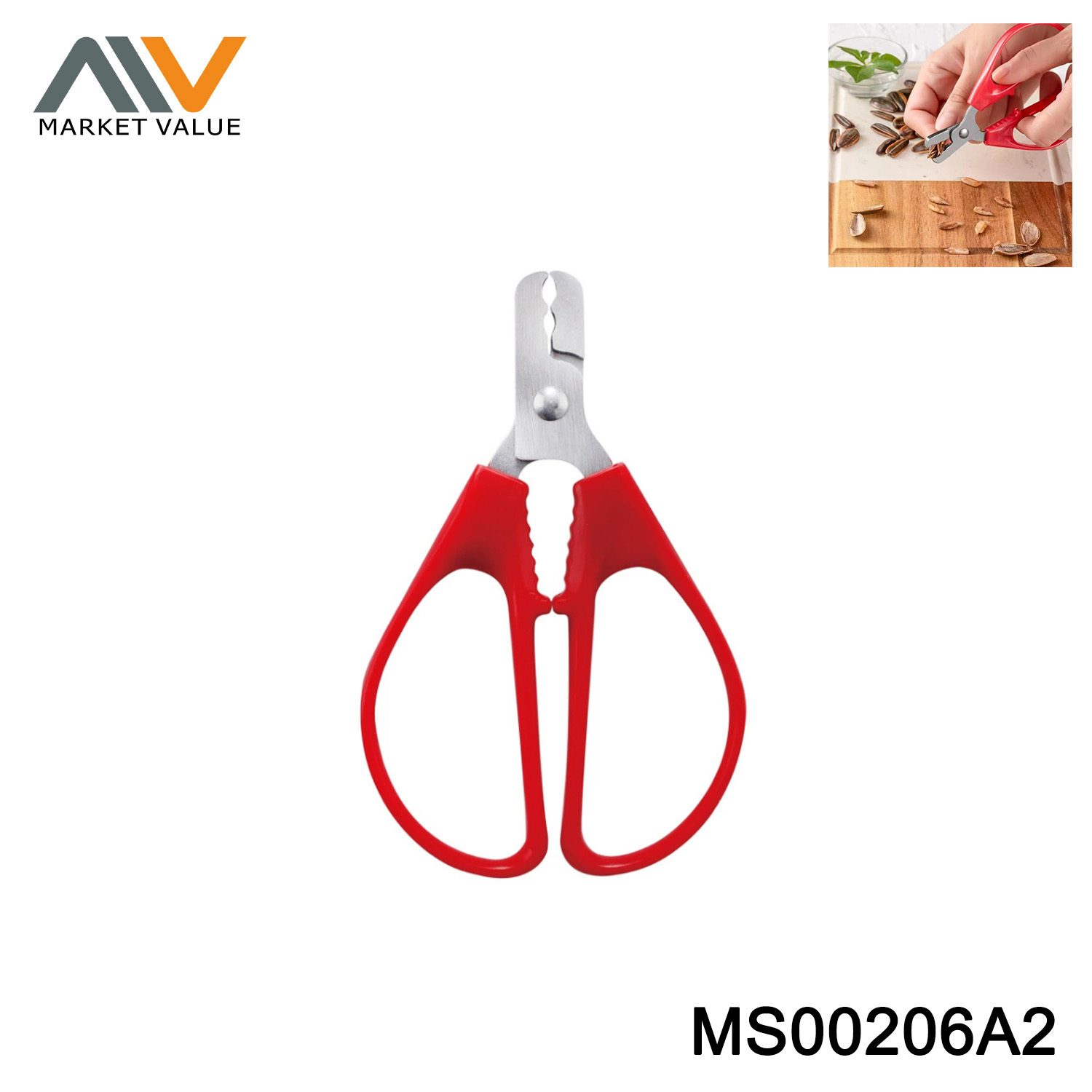 SS SEEDS SCISSORS PP HANDLE BC
