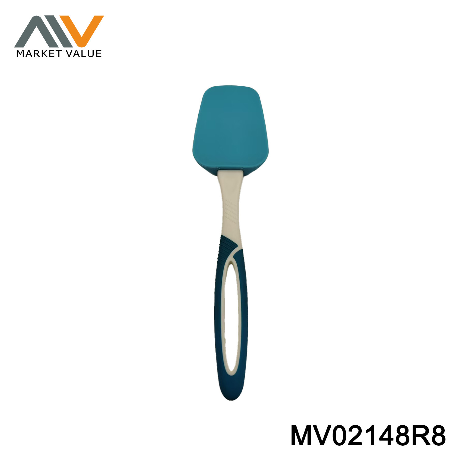 SILICONE SPATULA WITH PP HANDLE,T/C