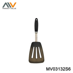Silicone Slotted Tuener With Stainless Steel TPR Handle