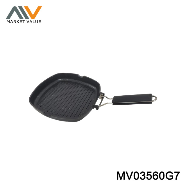 Grill Pan With Helper Handle,Box