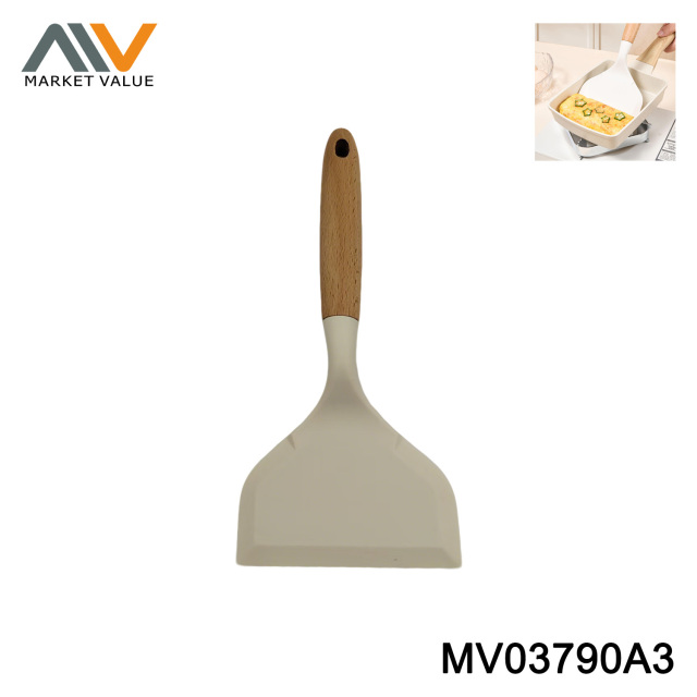 Silicone Corn Turner with Wooden Handle,T/C