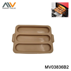 French Bread Baking Mold Pan wheel card