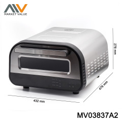 12 in Electric Pizza Oven in Colour Box